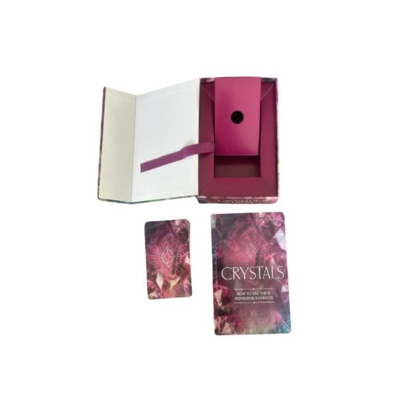 Crystals Book & Card Deck Includes a 52-Card Deck and 160-Page Illustrated Book - Picture 3 of 5
